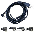 OEM 90Degree Mini5Pin Connector to Open End Cable
